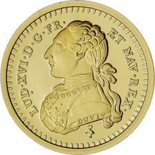 France, Medal, Louis XVI, Reproduction, Louis d'Or aux Lunettes, Gold, MS(65-70)