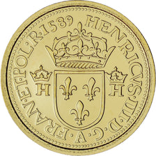 França, medalha, Reproduction, Ecu d'or, Henri III, História, MS(65-70)