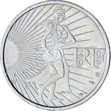France, 10 Euro, 2009, Semeuse, MS(65-70), Silver