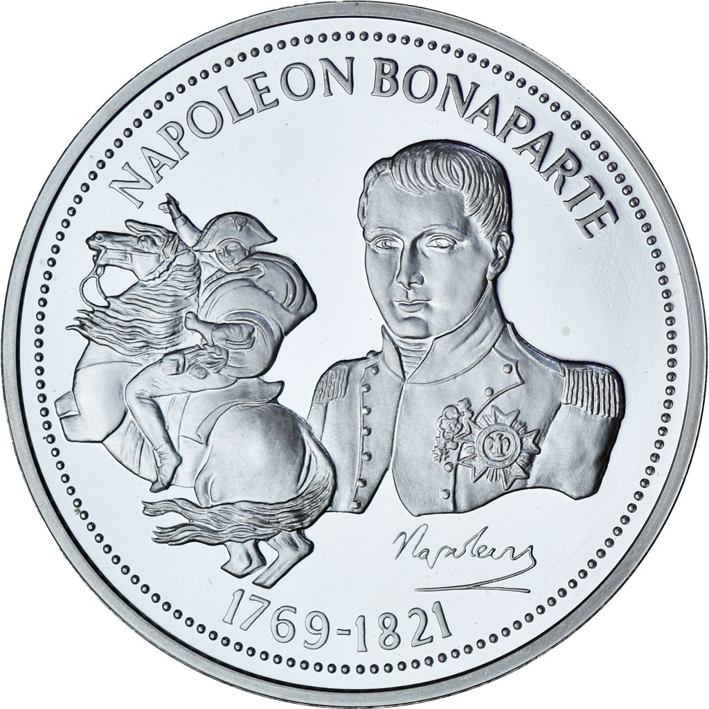 France, Medal, Napoléon Bonaparte, History, MS(65-70), Silver