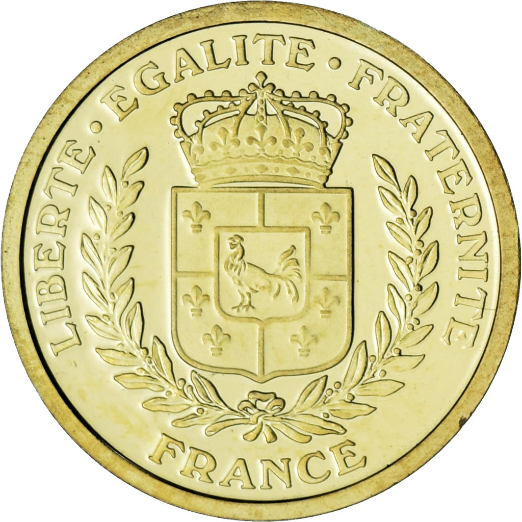 France, Medal, 65ème Anniversaire de la Libération, Gold, MS(65-70)