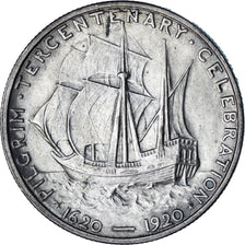 Monnaie, États-Unis, Half Dollar, 1920, U.S. Mint, Philadelphie, SUP, Argent