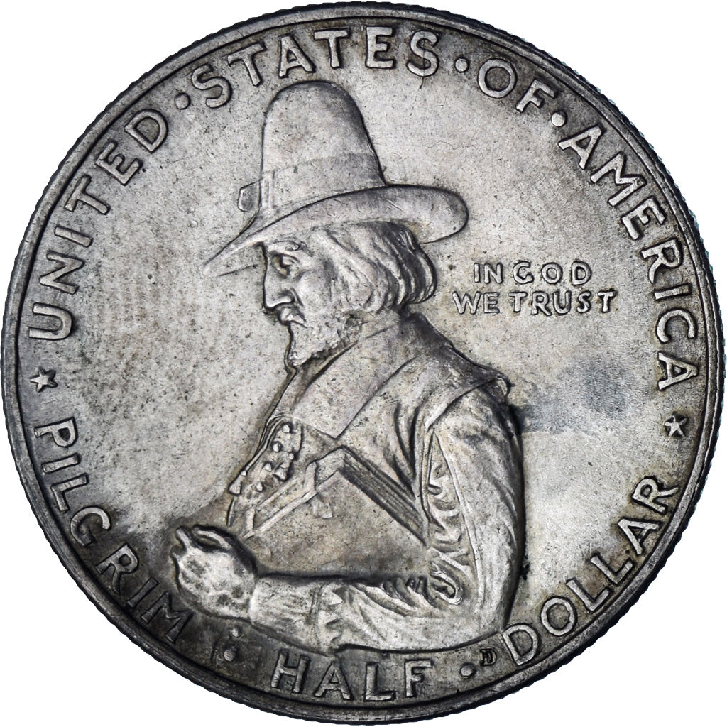 Monnaie, États-Unis, Half Dollar, 1920, U.S. Mint, Philadelphie, SUP, Argent