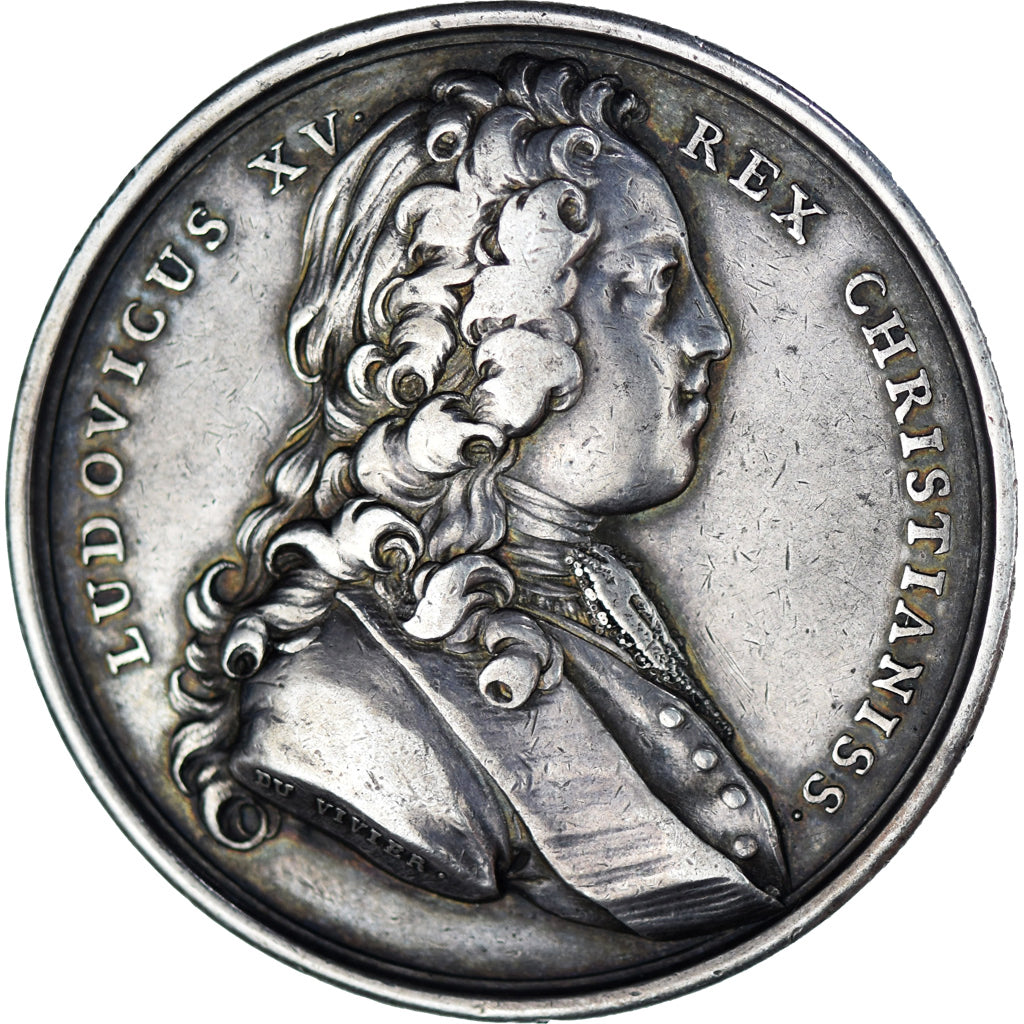 Francia, medaglia, Royal, Mariage de Louis XV et Marie Leszczynska, History