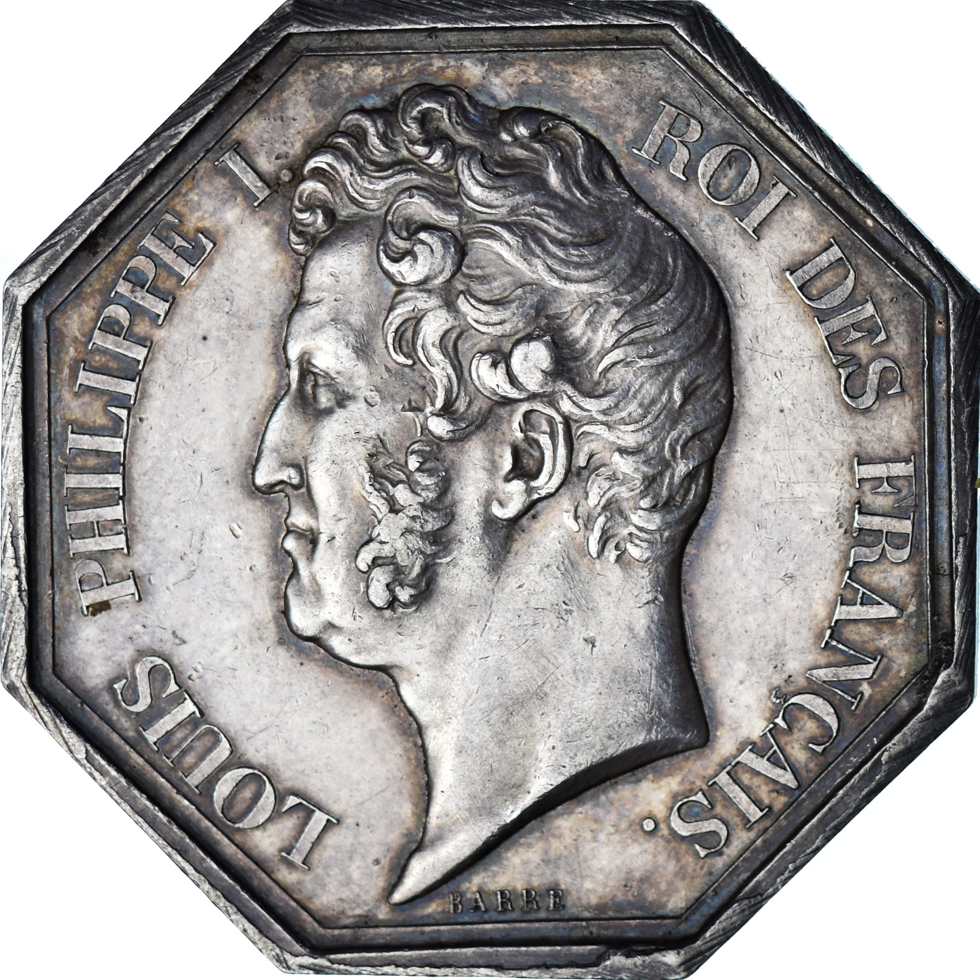 France, Token, Louis-Philippe, Agents de Change de Paris, 1832, Barre