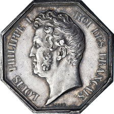 France, Token, Louis-Philippe, Agents de Change de Paris, 1832, Barre