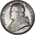 Vaticano, medalha, Pie IX, “Le Pape qui Frappe l’Argent”, 1862, Voigt