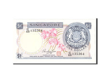 Billete, 1 Dollar, 1967, Singapur, KM:1a, Undated, UNC