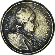 Watykan, medal, Benoit XIV, Introite Porta Eius, 1750, Gian Federigo Bonzagni