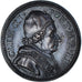 Vaticano, medalla, Clément XI, (1702), Hamerani, Refrappe XIXème, SC, Bronce