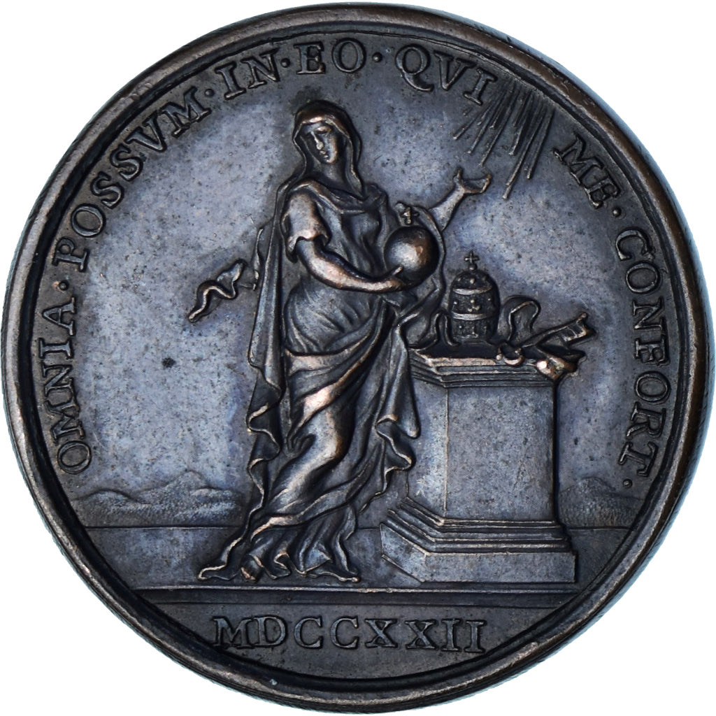 Vatican, Médaille, Innocent XIII, Exhalation of Faith in Religion, (1722)