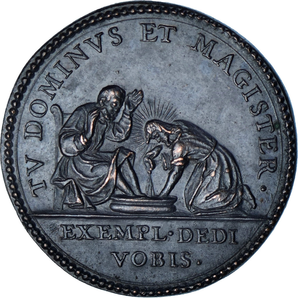 Vatican, Medal, Benoit XIV, Hamerani, Refrappe XIXème, MS(60-62), Bronze