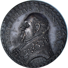 Vatican, Medal, Innocent X, Hamerani, Refrappe XIXème, MS(60-62), Bronze