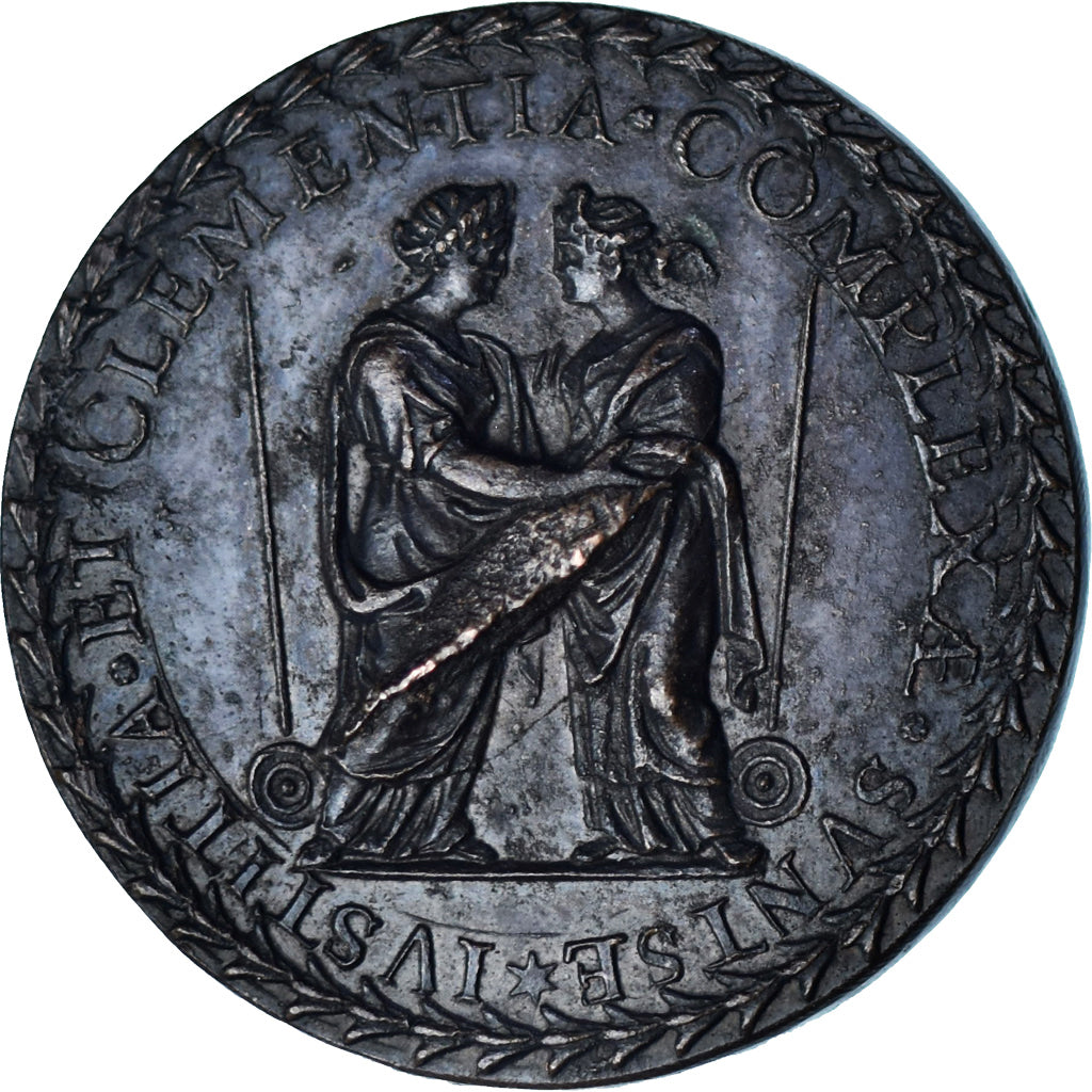 Vatican, Medal, Innocent X, Hamerani, Refrappe XIXème, MS(60-62), Bronze