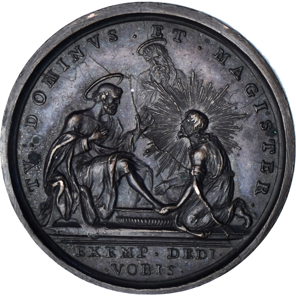 Watykan, medal, Pie VII, Seigneur et Maître, Tomasso Mercandetti, Refrappe