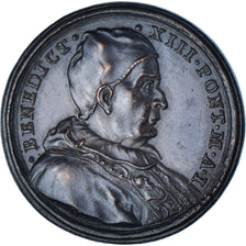 Vatican, Medal, Benoit XIII, Hamerani, Refrappe XIXème, AU(55-58), Bronze