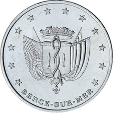Frankrijk, Token, 20 Euro Berck-sur-mer, 1998, Euro des villes, FDC, Zilver