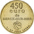France, Token, 450 Euro Berck-sur-mer, 1998, Euro des villes, MS(65-70), Gold