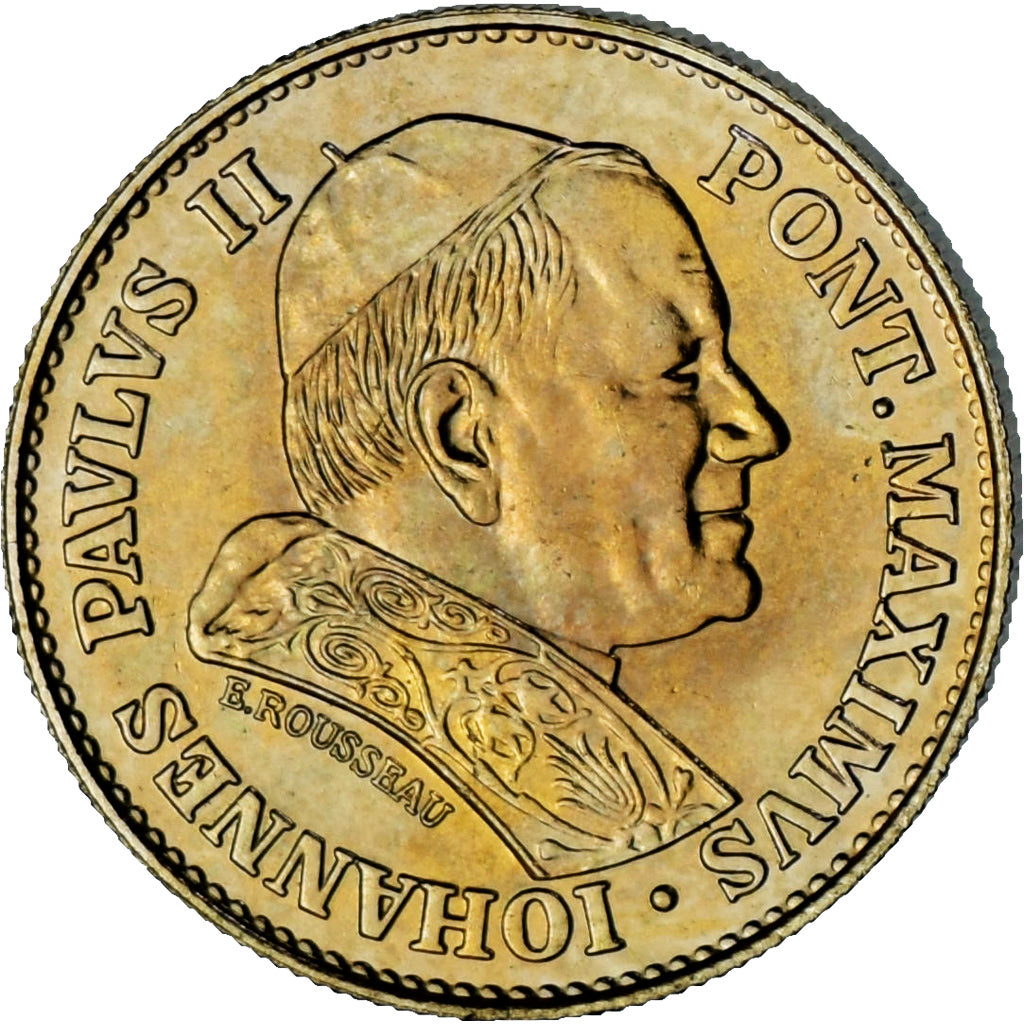 Watykan, medal, Jean-Paul II, Paris-Lisieux, Religie i wierzenia, 1980