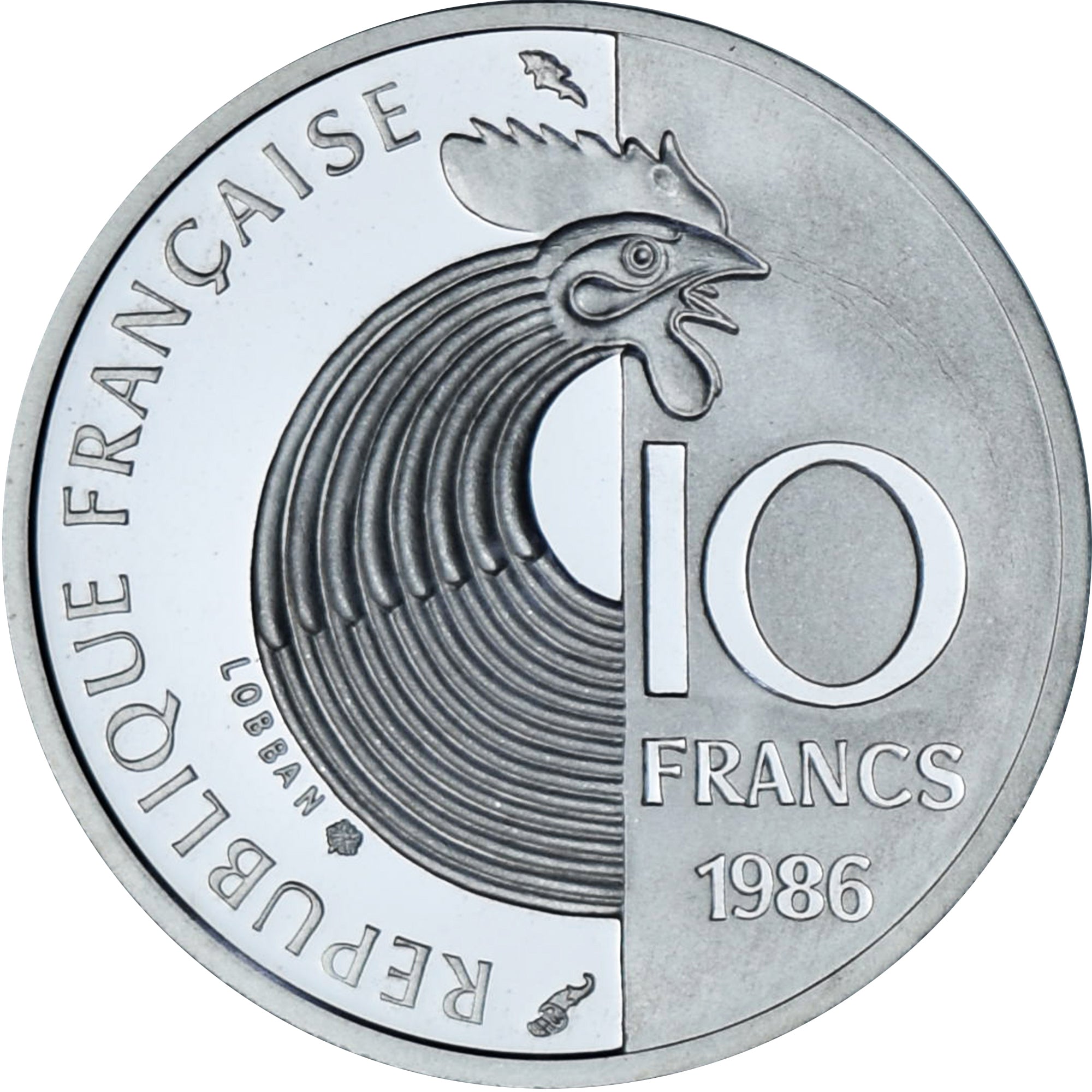 Coin, France, Schuman, 10 Francs, 1986, Paris, BE, MS(65-70), Silver, KM:958b