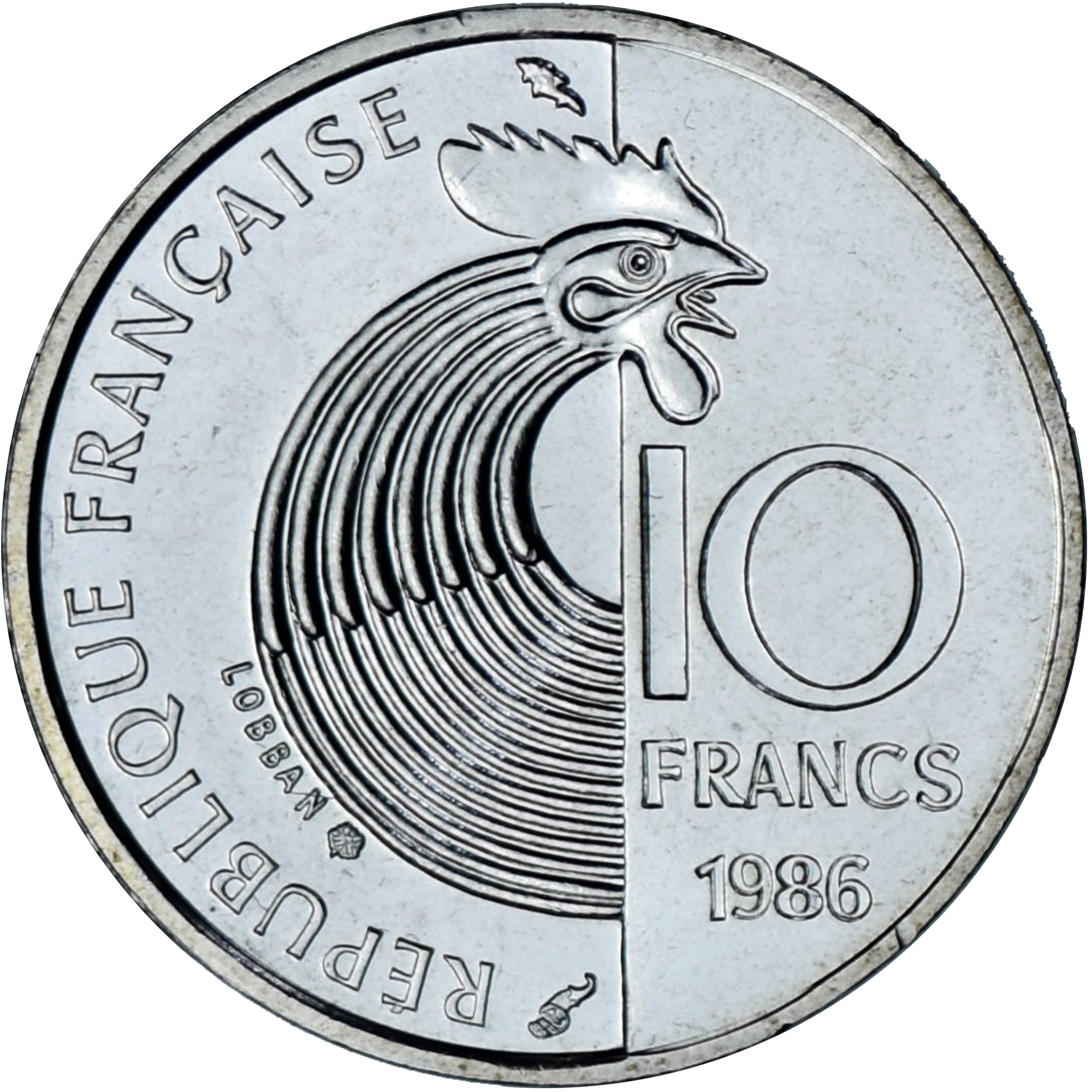 Coin, France, Robert Schumann, 10 Francs, 1986, Monnaie de Paris, BU, MS(65-70)