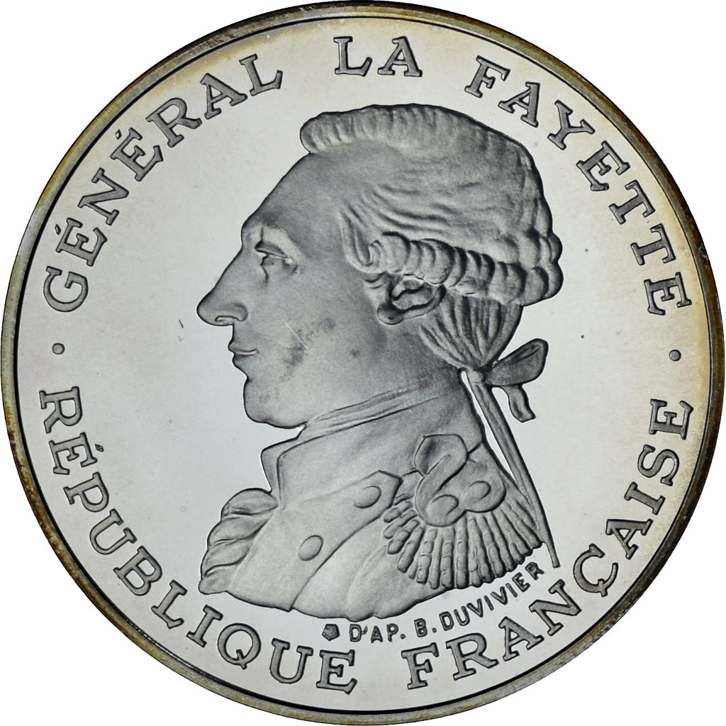 Moneda, Francia, 100 Francs, 1987, BE, FDC, Plata, KM:962a, Gadoury:902