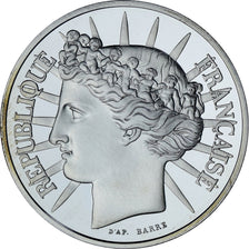 Monnaie, France, 100 Francs, 1988, Monnaie de Paris, BE, FDC, Argent