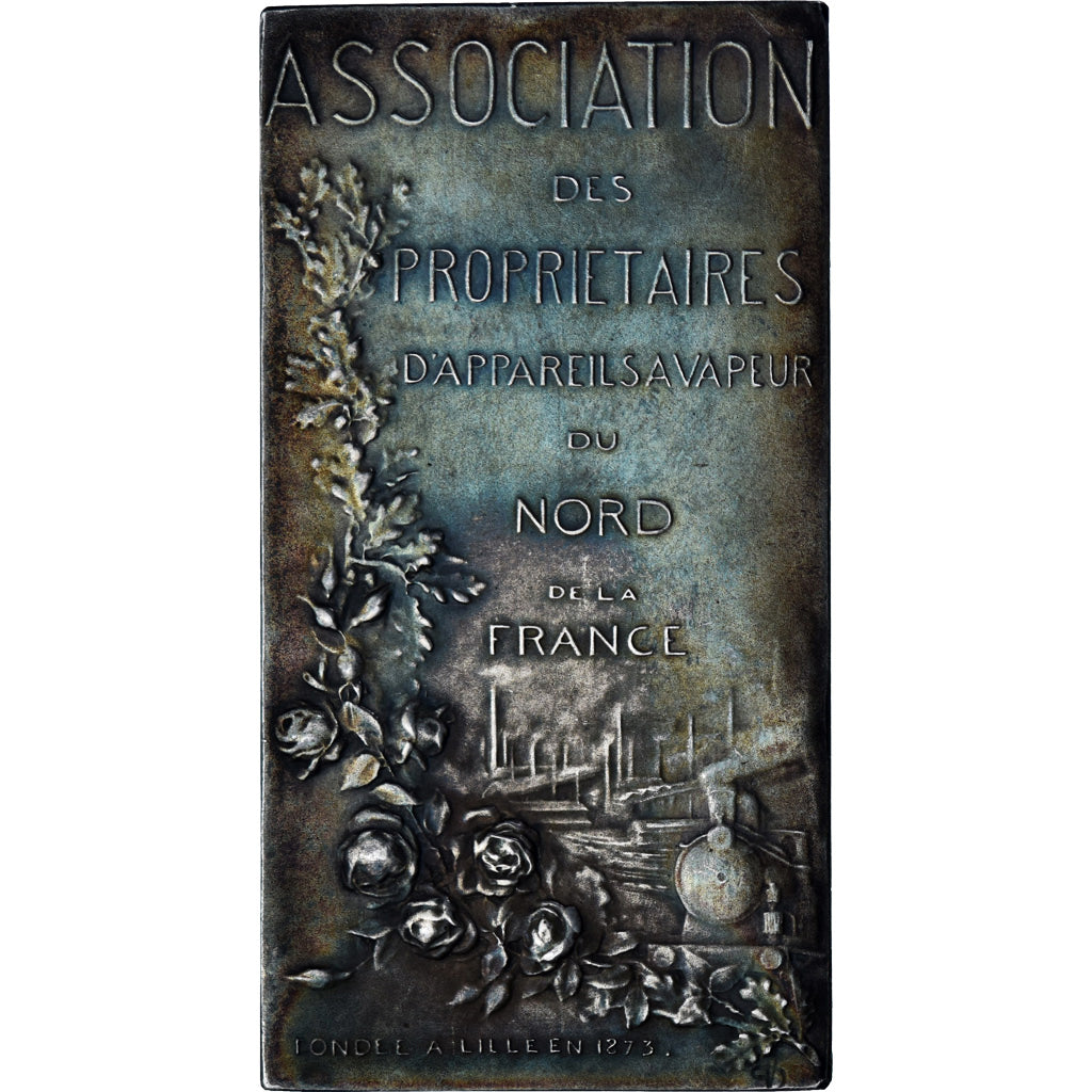 Francia, medalla, Association des Propriétaires d'Appareils à Vapeur du Nord