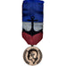 Francja, Honneur et Travail, Marine, medal, 1995, Doskonała jakość, Brązowy