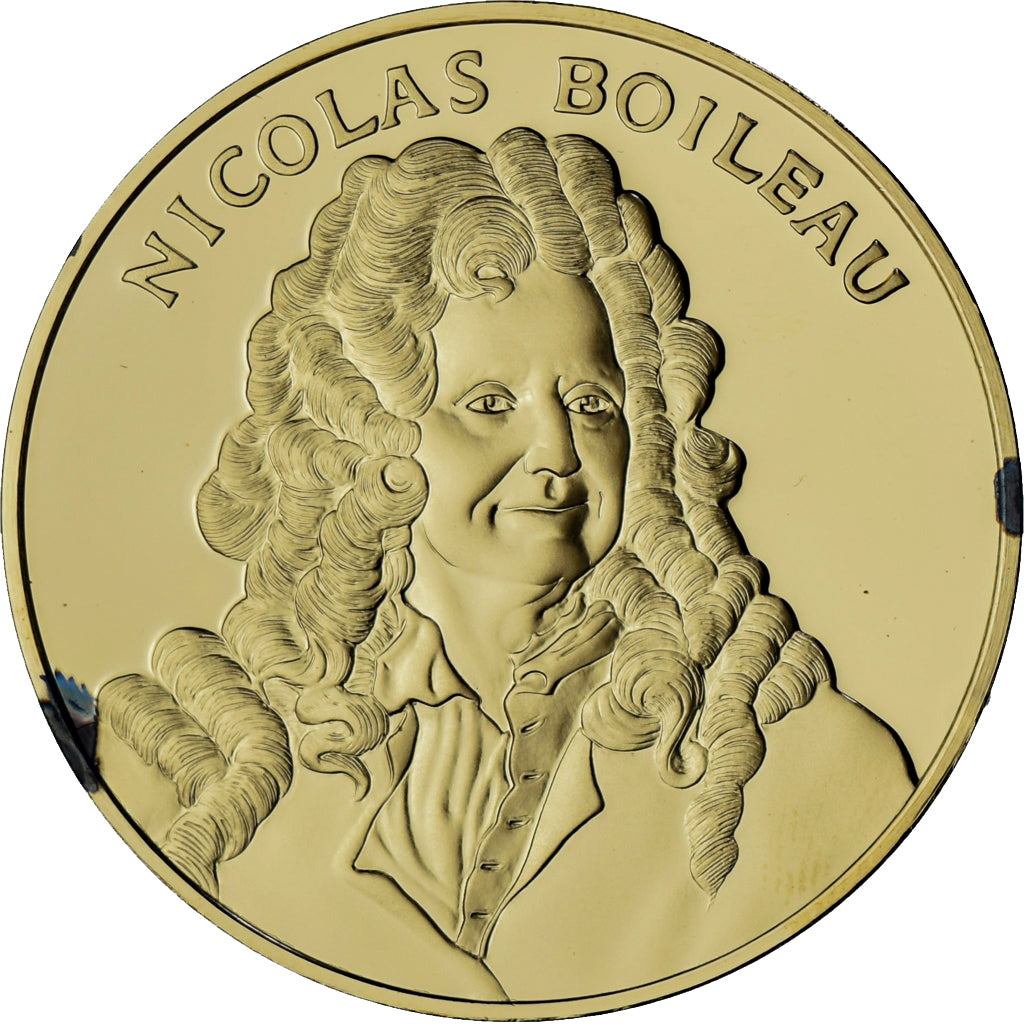 Francia, medaglia, Nicolas Boileau, La France du Roi Soleil, SPL+, Vermeil
