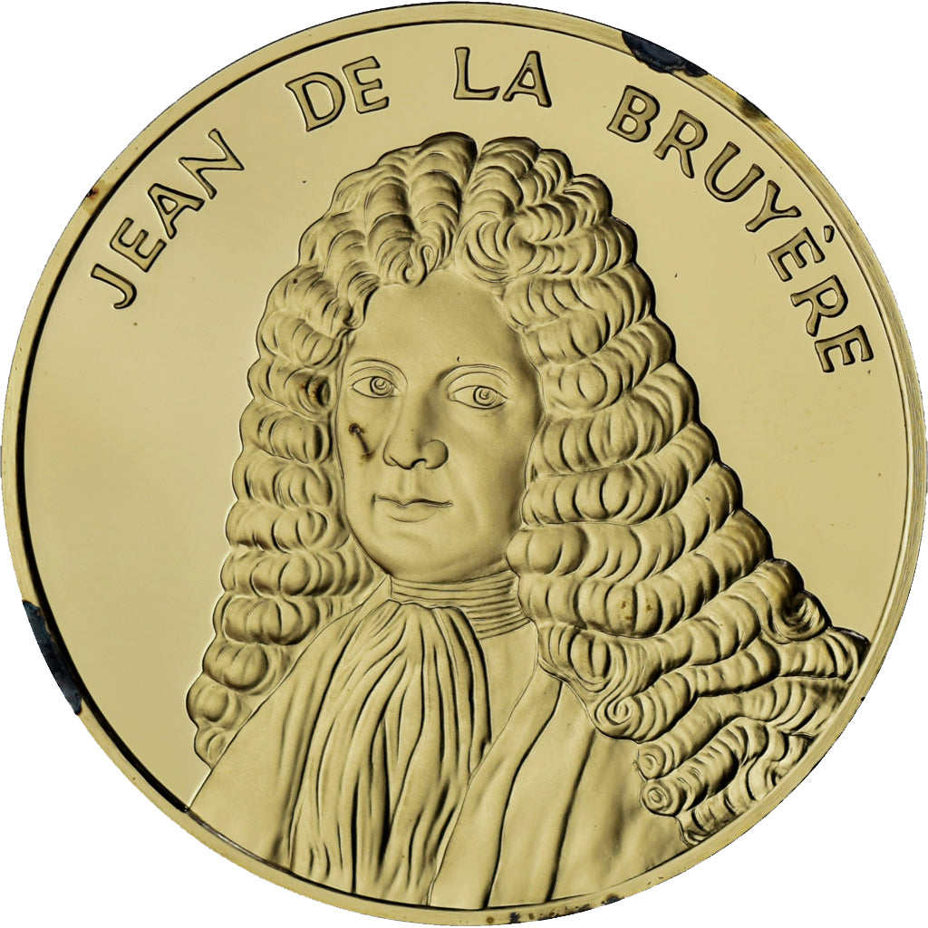 France, Medal, Jean de la Bruyere, La France du Roi Soleil, MS(64), Vermeil
