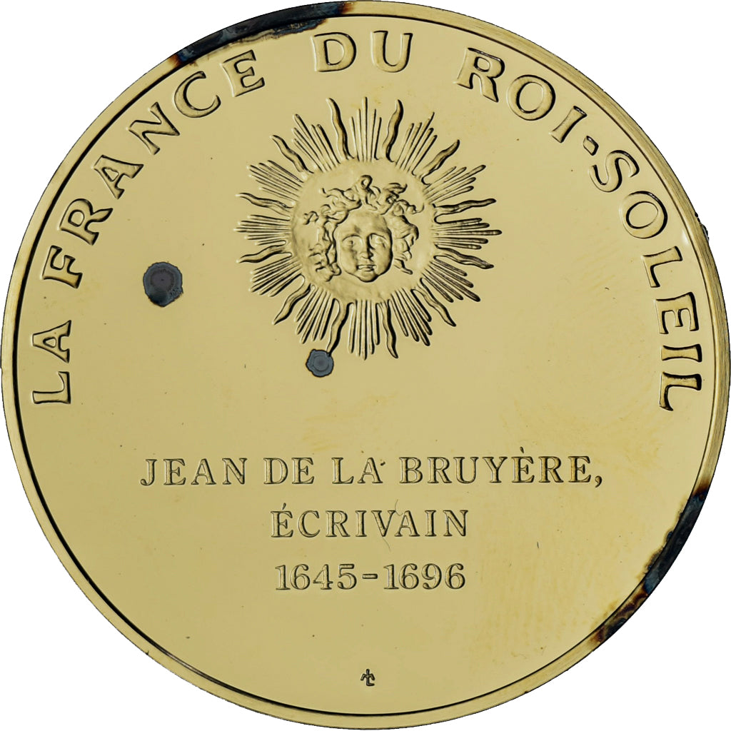 France, Medal, Jean de la Bruyere, La France du Roi Soleil, MS(64), Vermeil