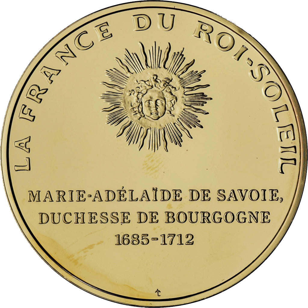 France, Medal, Marie Adelaide de Savoie, La France du Roi Soleil, MS(64)