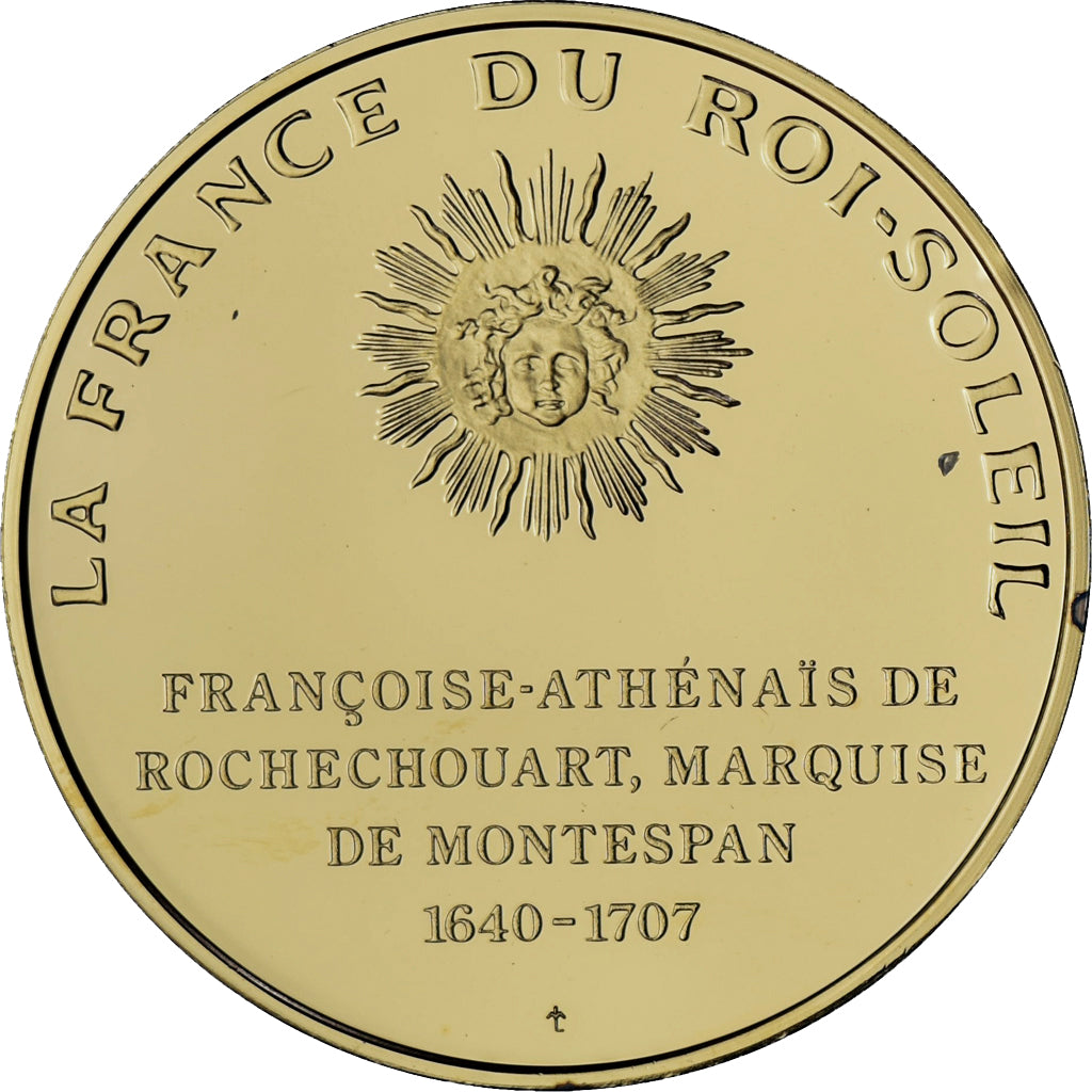France, Médaille, Madame de Montespan, La France du Roi Soleil, SPL+, Vermeil