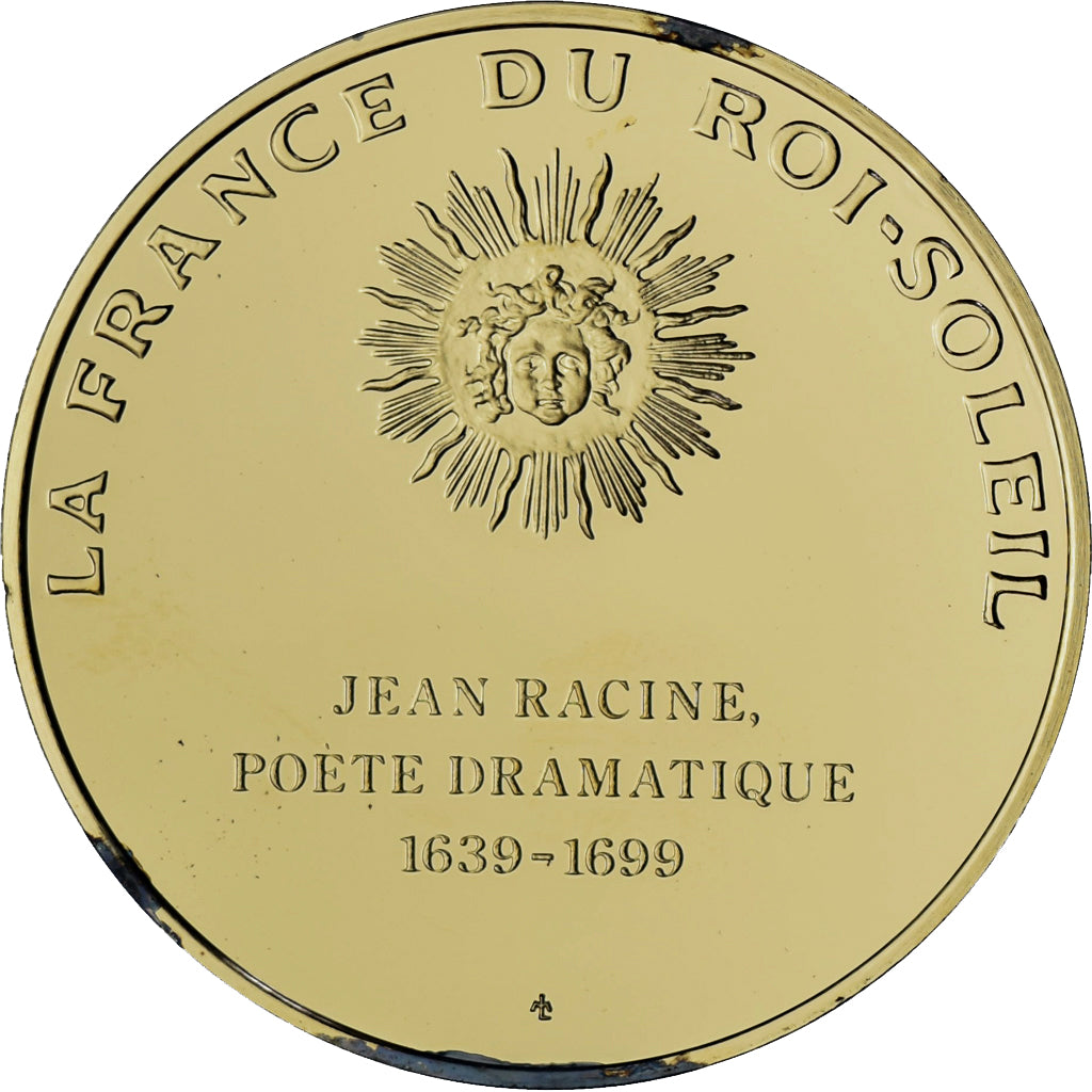 France, Medal, Jean Racine, La France du Roi Soleil, MS(64), Vermeil