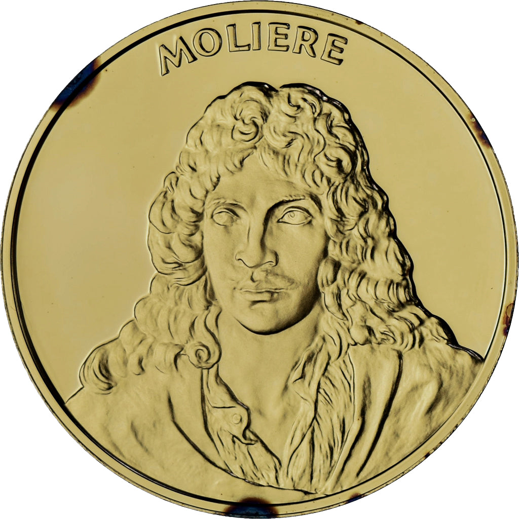 Francia, medaglia, Molière, La France du Roi Soleil, SPL+, Vermeil