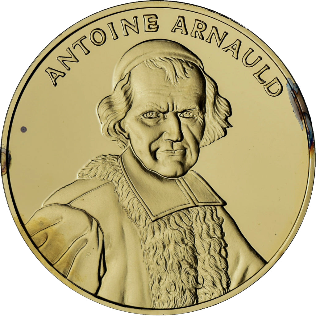 France, Medal, Antoine Arnauld, La France du Roi Soleil, MS(64), Vermeil
