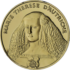 France, Medal, Marie Thérèse d'Autriche, La France du Roi Soleil, MS(64)