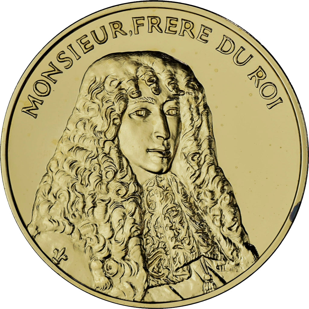 Francia, medalla, Monsieur, Frère du Roi, La France du Roi Soleil, SC+, Oro