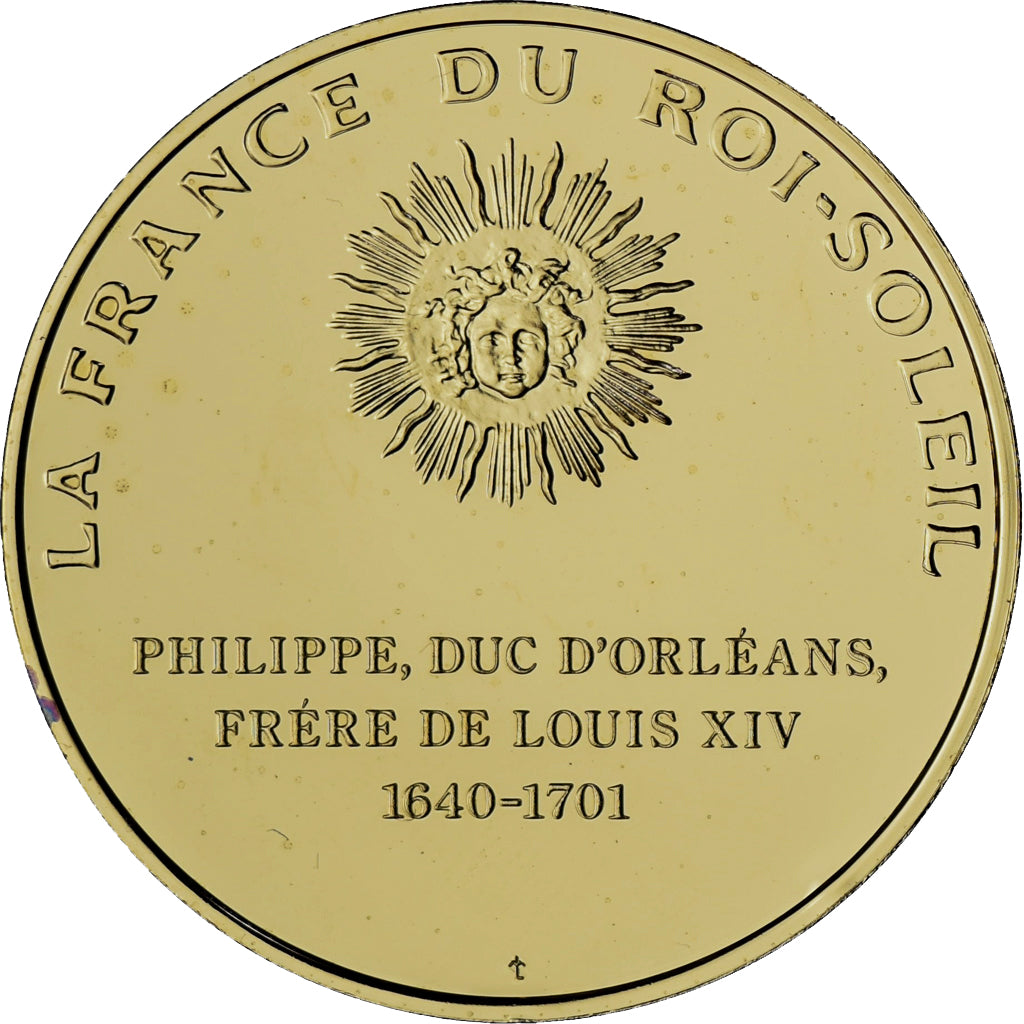 Francia, medalla, Monsieur, Frère du Roi, La France du Roi Soleil, SC+, Oro