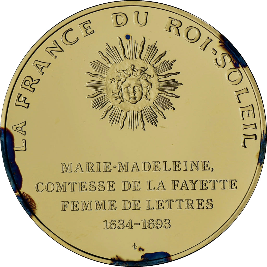 Francia, medaglia, Madame de la Fayette, La France du Roi Soleil, SPL+, Vermeil