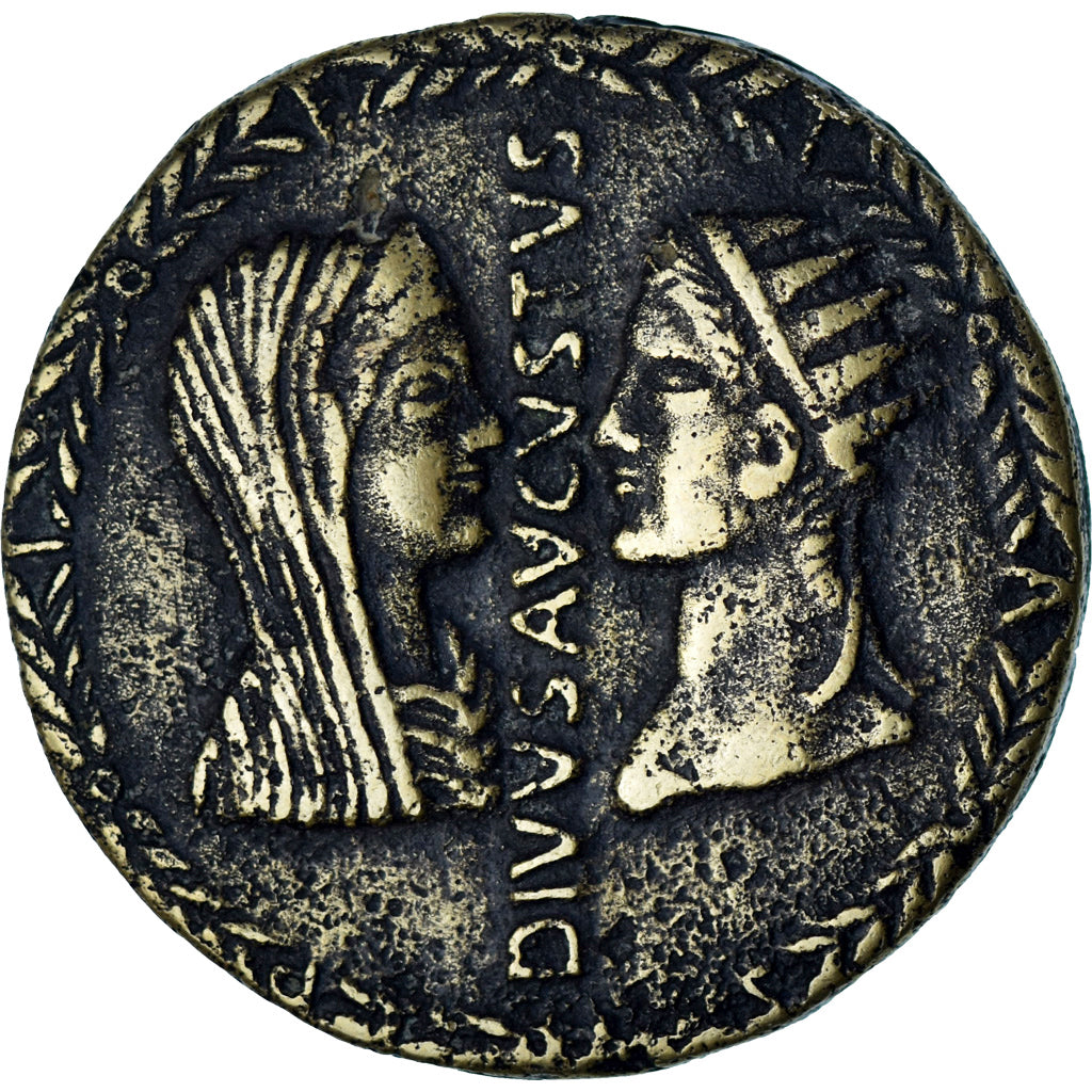 France, Médaille, Reproduction, Monnaie Antique, Calpurnia, TTB, Laiton