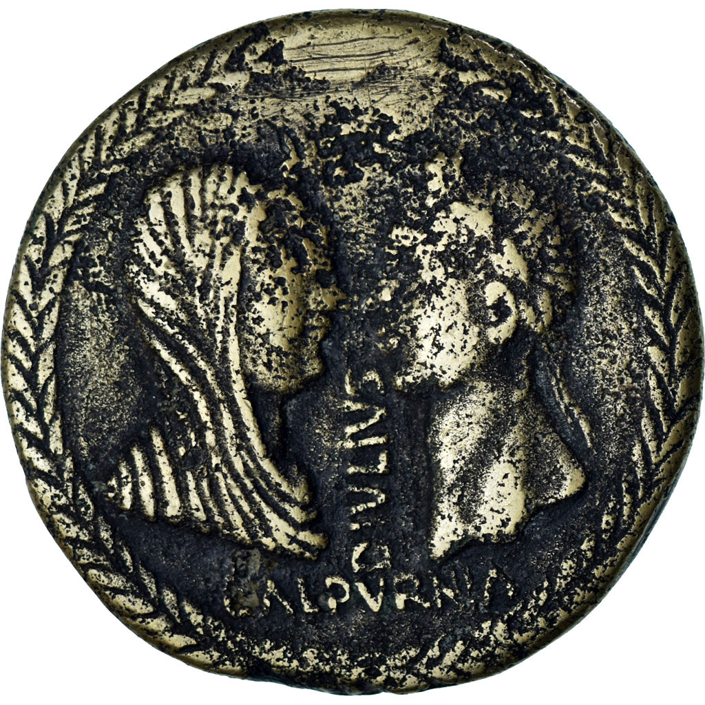 France, Médaille, Reproduction, Monnaie Antique, Calpurnia, TTB, Laiton