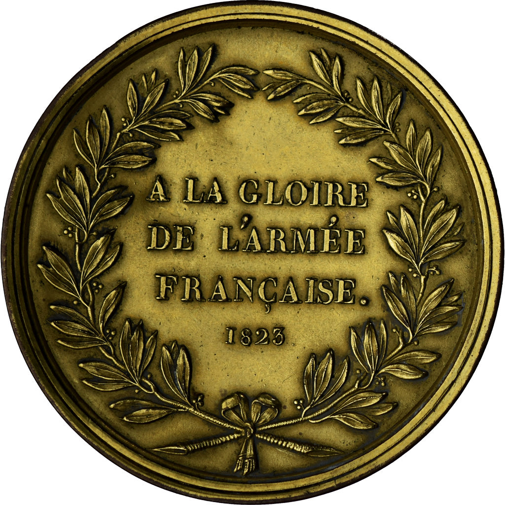 Francia, medaglia, Médaille-Boite, Duc d'Angoulême, Gloire de la Guerre