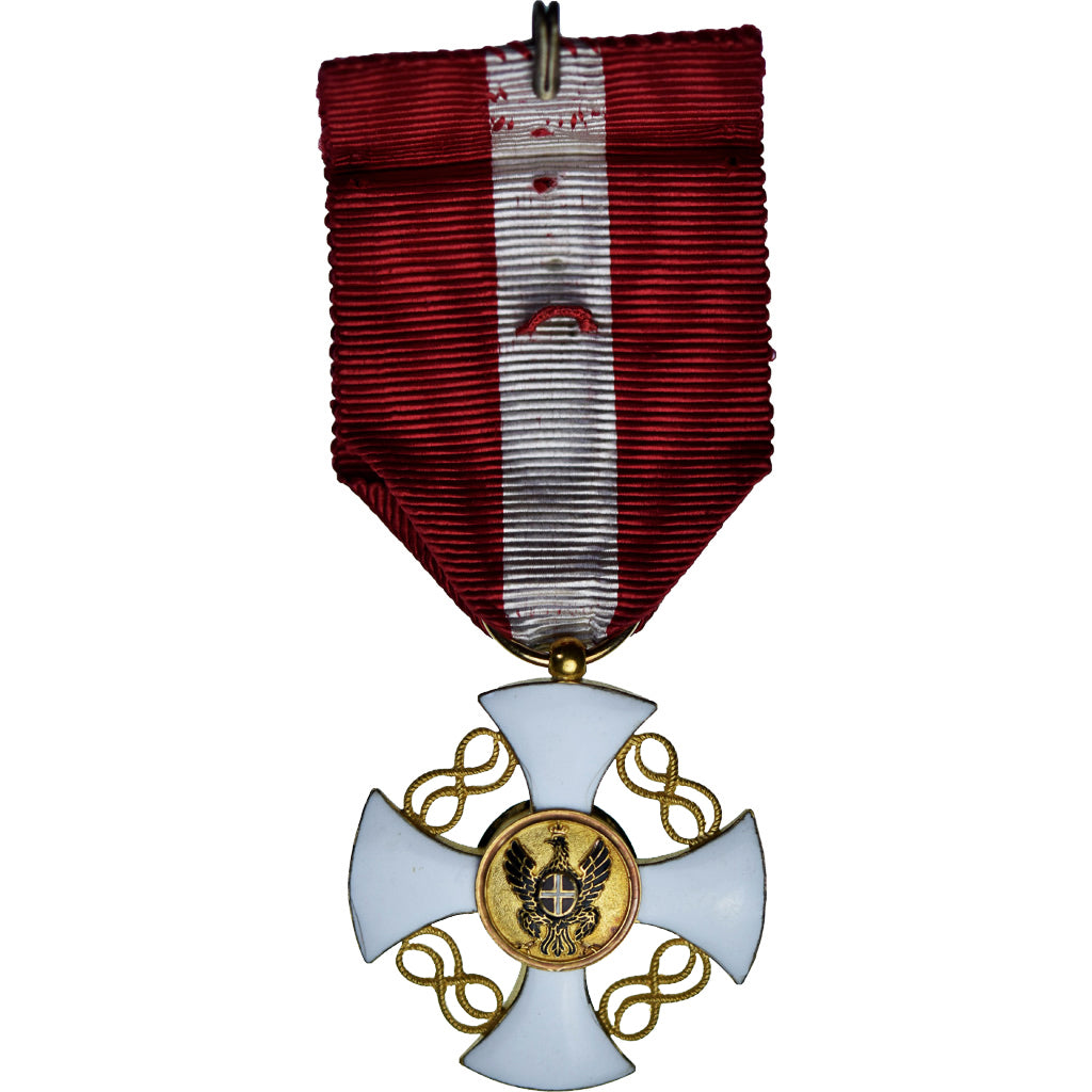 Italië, Ordre de la Couronne, Medaille, Excellent Quality, Goud, 36