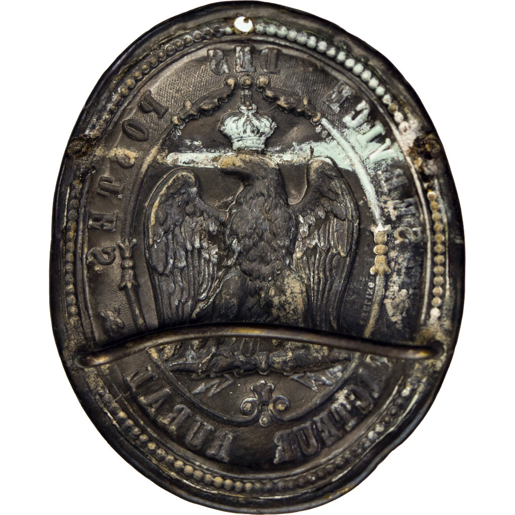 France, Médaille, Plaque de Métier, Services des Postes, Facteurs Ruraux, TTB