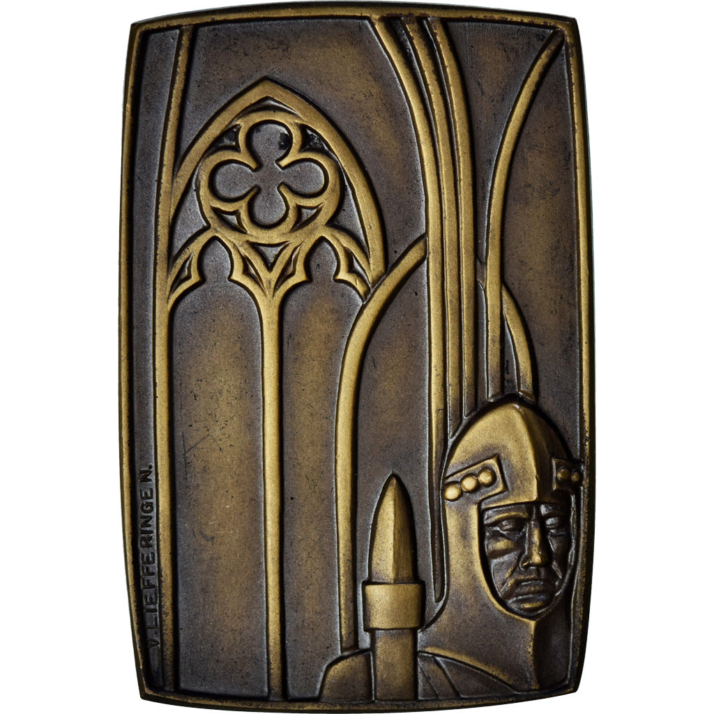 Belgium, Medal, Ville de Gent, 1958, Liefferingen, MS(63), Bronze