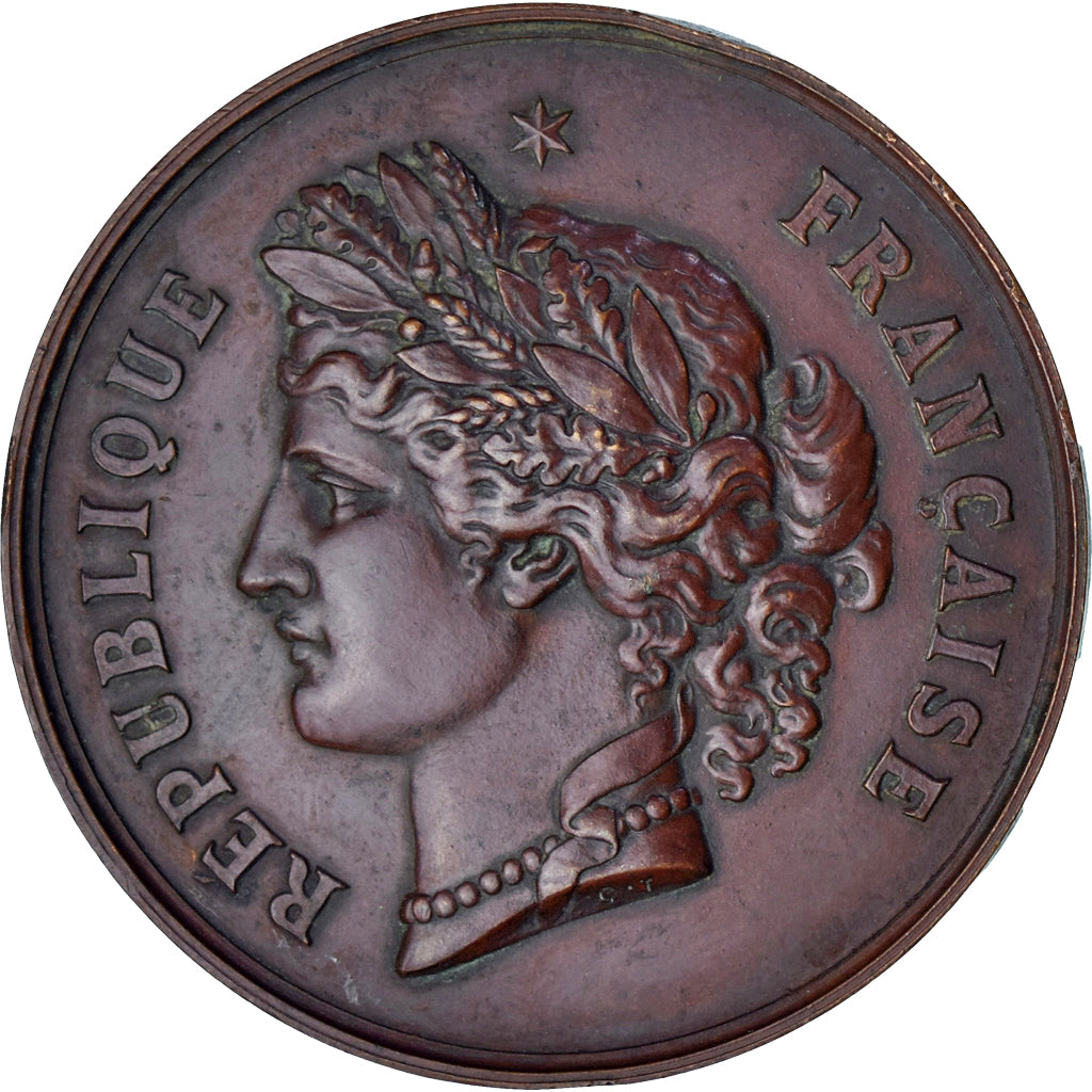 Francja, medal, Exposition ouvrière nationale de Rouen 1896, 1896, Trotin
