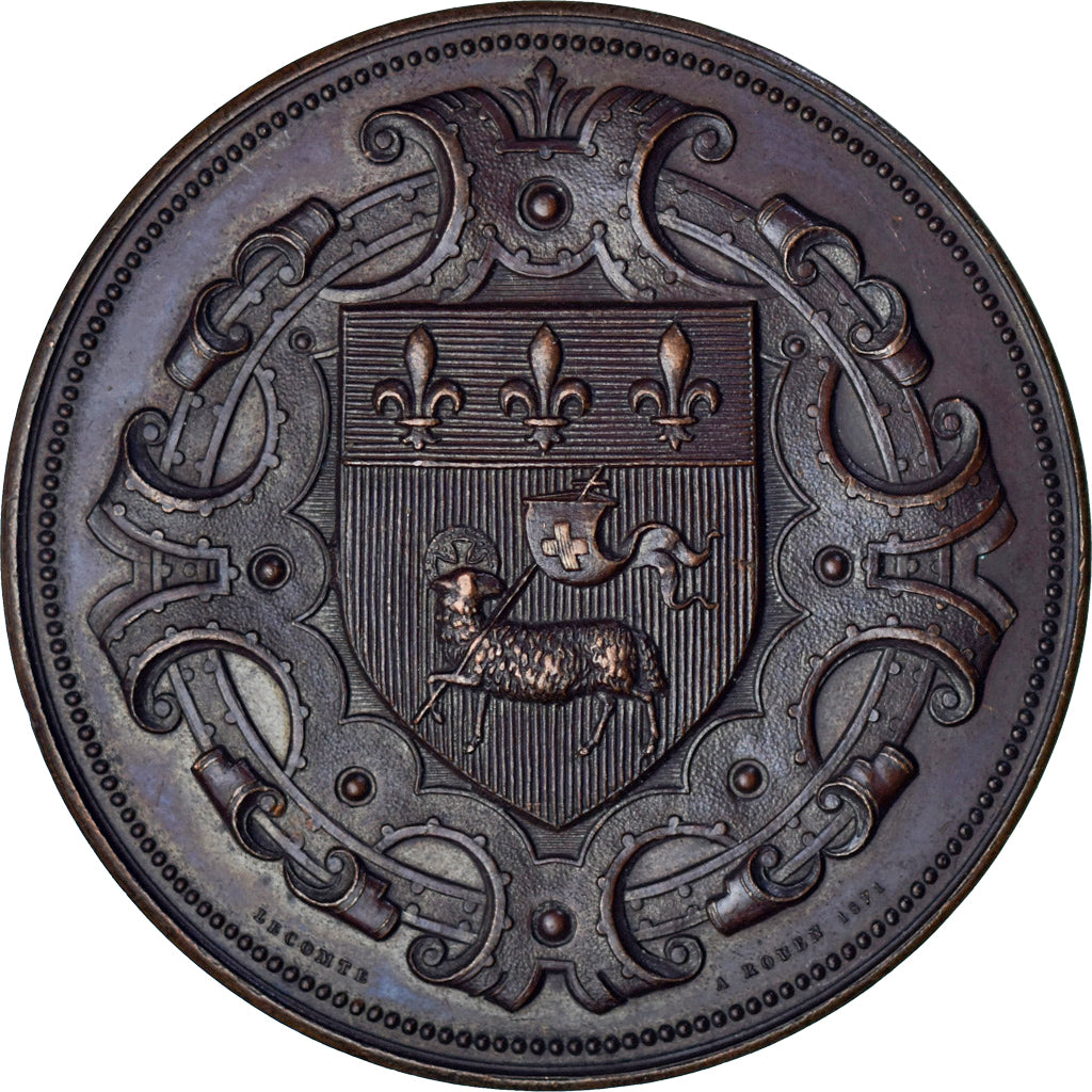 Frankreich, Medaille, XXXVème Exposition de Beaux-Arts de Rouen, Arts &