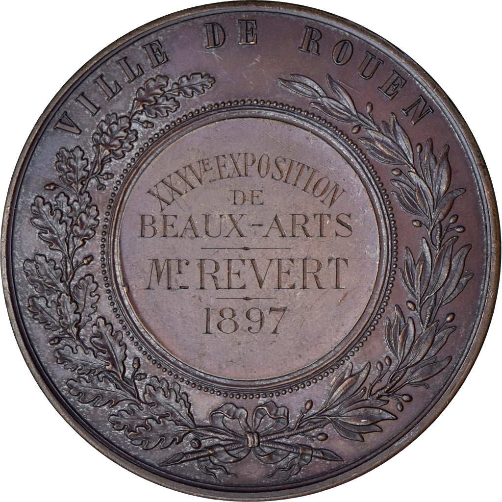Frankreich, Medaille, XXXVème Exposition de Beaux-Arts de Rouen, Arts &